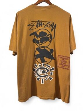 Stüssy x Always Do What You Should Do Graphic T-shirt Size Men’s Large (NWT)